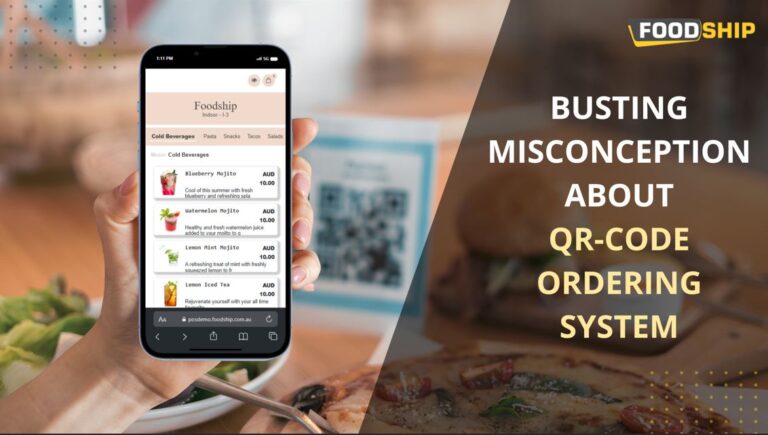 misconception qr code ordering system