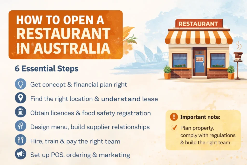 How to Open a Restaurant in Australia Blog