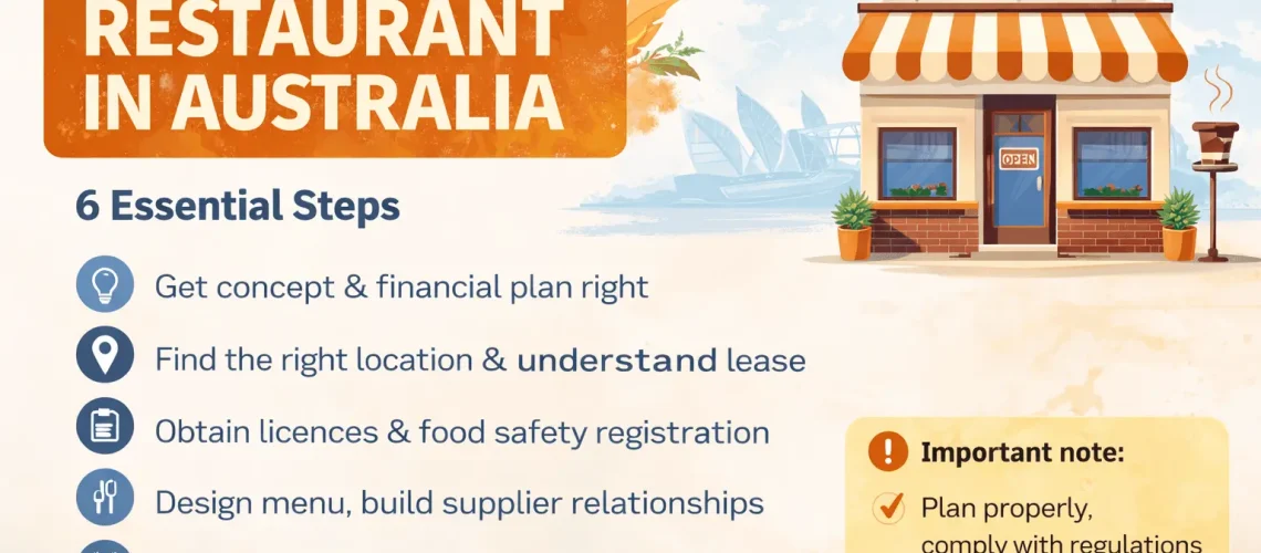 How to Open a Restaurant in Australia | Complete Guide